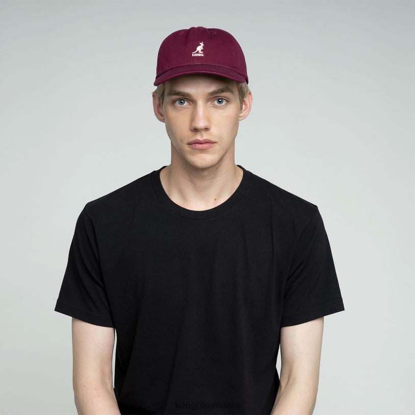 articole pentru cap | Kangol unisex cordovan baseball spălat 0VJ20344