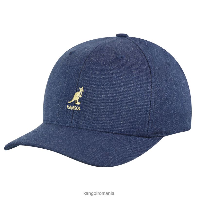 articole pentru cap | Kangol unisex denim baseball flexfit din lână 0VJ20318