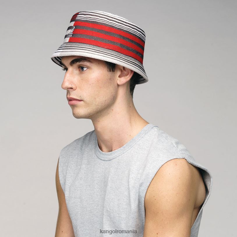 articole pentru cap | Kangol unisex dungă de cărbune coșul cu dungi digitale 0VJ20496