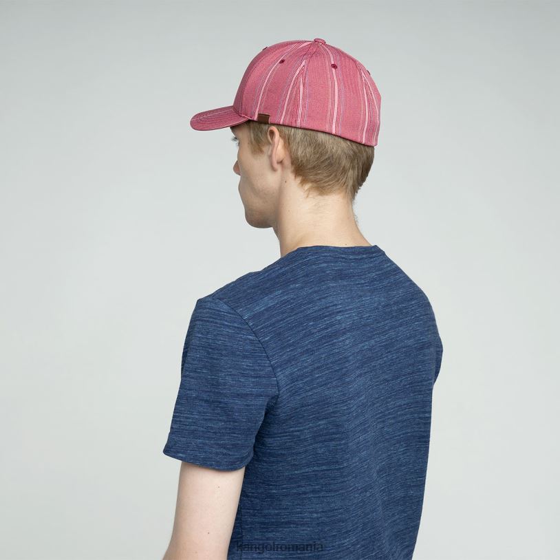 articole pentru cap | Kangol unisex dungă roșie pestriță model flexfit baseball 0VJ20371
