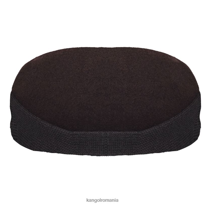 articole pentru cap | Kangol unisex espresso lână 504 clapă pentru urechi 0VJ20150