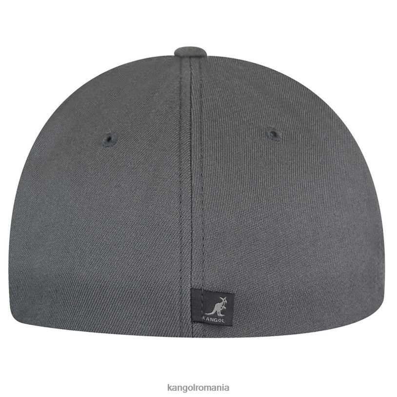 articole pentru cap | Kangol unisex flanel închis la culoare baseball flexfit din lână 0VJ20317