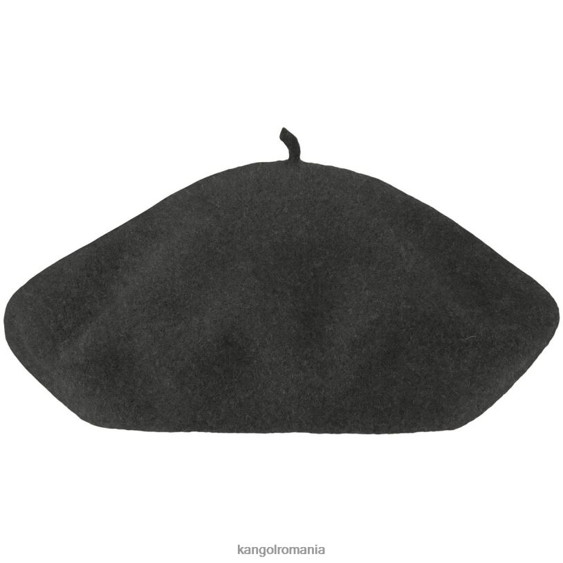 articole pentru cap | Kangol unisex flanel închis la culoare beretă modelaine 0VJ20444