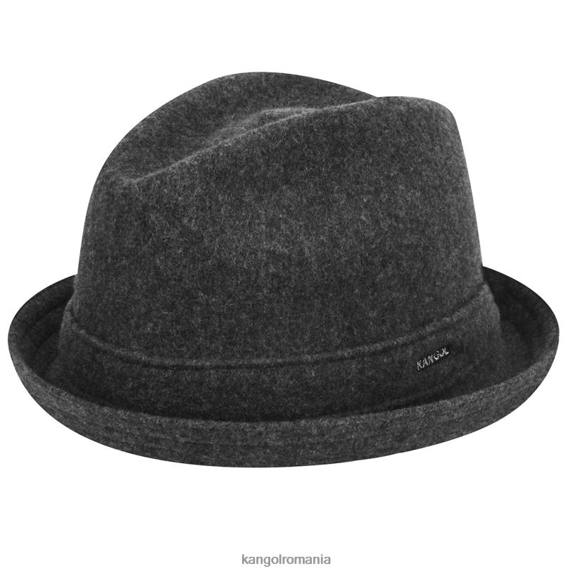 articole pentru cap | Kangol unisex flanel închis la culoare jucător de lână 0VJ20929