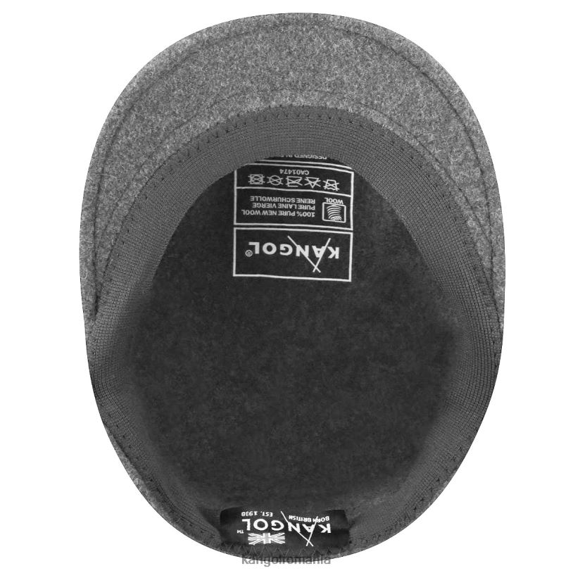 articole pentru cap | Kangol unisex flanel închis la culoare lână 504 0VJ20130