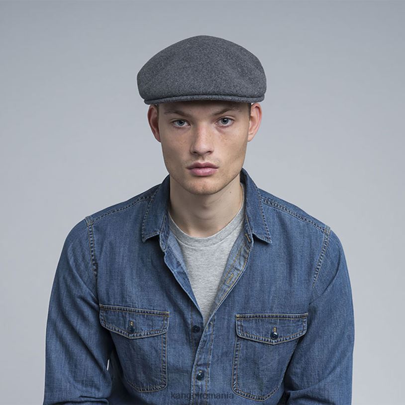articole pentru cap | Kangol unisex flanel închis la culoare lână 504 0VJ20130