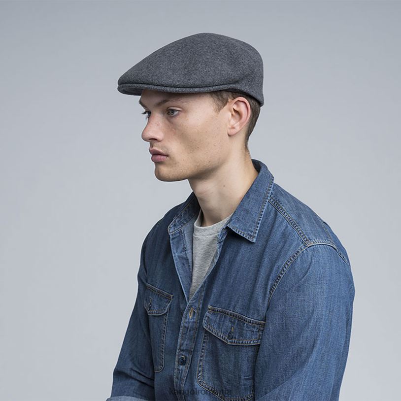 articole pentru cap | Kangol unisex flanel închis la culoare lână 504 0VJ20130