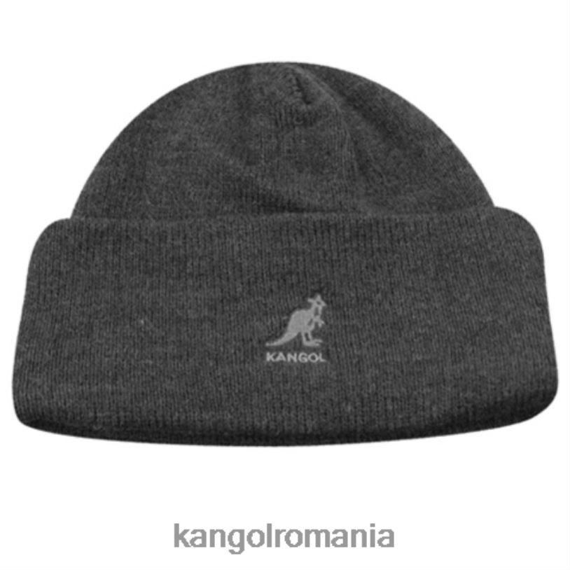 articole pentru cap | Kangol unisex flanel închis la culoare trage manșetă acrilică 0VJ20846