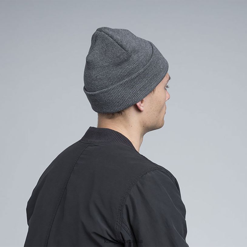 articole pentru cap | Kangol unisex flanel închis la culoare trage manșetă acrilică 0VJ20846