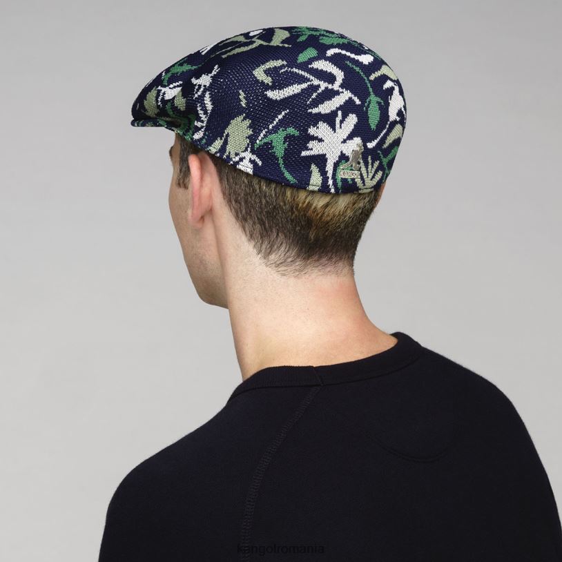 articole pentru cap | Kangol unisex floral bleumarin Street floral 504 0VJ2013