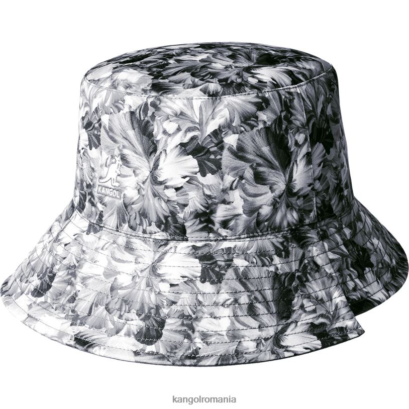 articole pentru cap | Kangol unisex floral negru găleată florală reversibilă 0VJ20456
