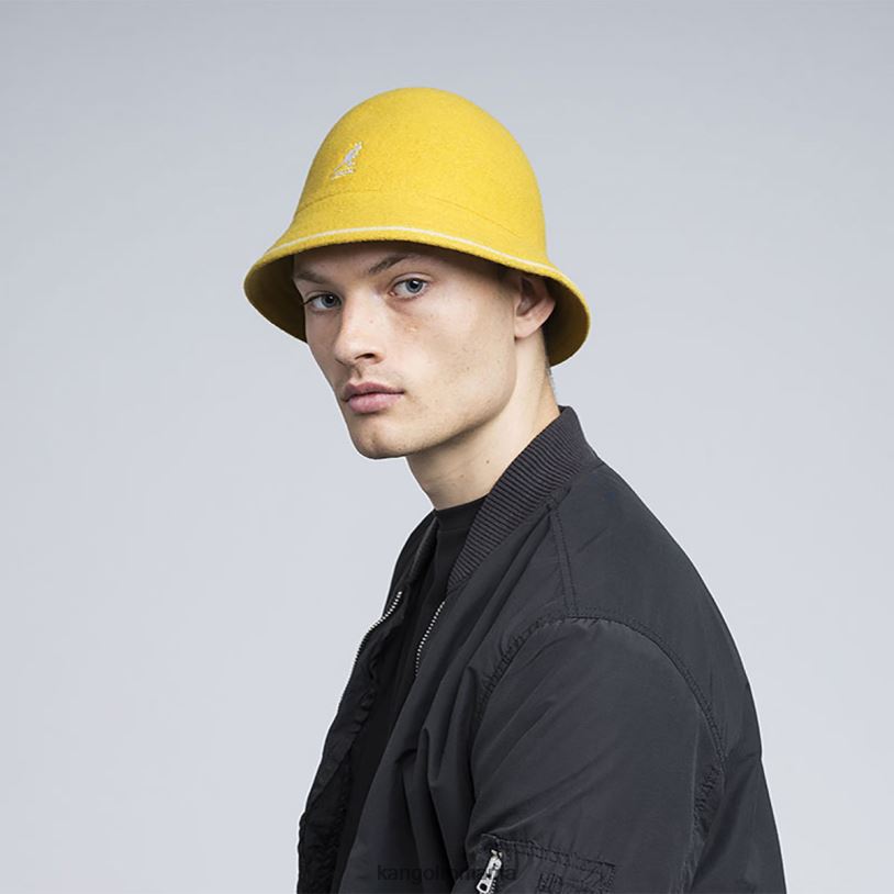 articole pentru cap | Kangol unisex gălbenele dungi casual 0VJ20743
