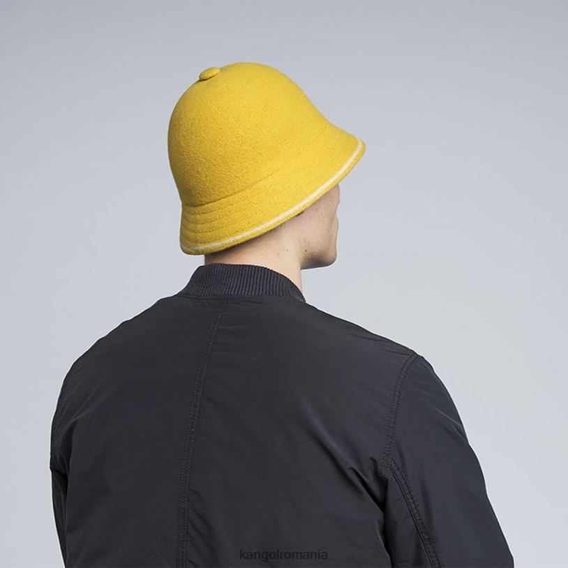 articole pentru cap | Kangol unisex gălbenele dungi casual 0VJ20743
