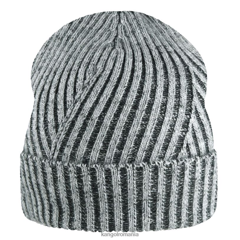 articole pentru cap | Kangol unisex gri Manșetă în 2 tonuri 0VJ20837