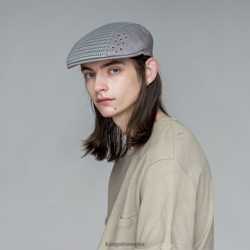 articole pentru cap | Kangol unisex gri aerisire preppy 504 0VJ20103