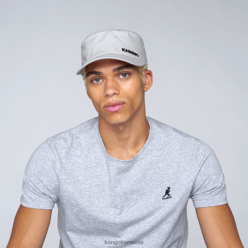 articole pentru cap | Kangol unisex gri șapcă de armata ripstop 0VJ20269