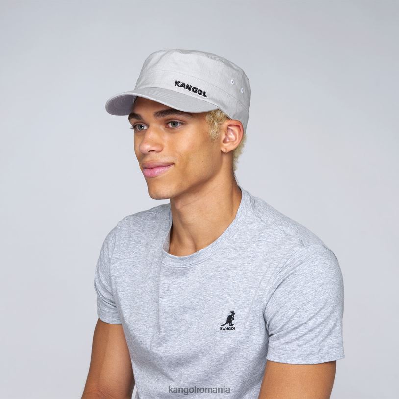 articole pentru cap | Kangol unisex gri șapcă de armata ripstop 0VJ20269
