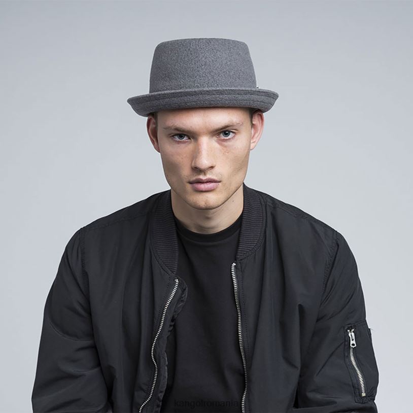articole pentru cap | Kangol unisex gri ardezie mowbray de lână 0VJ20799