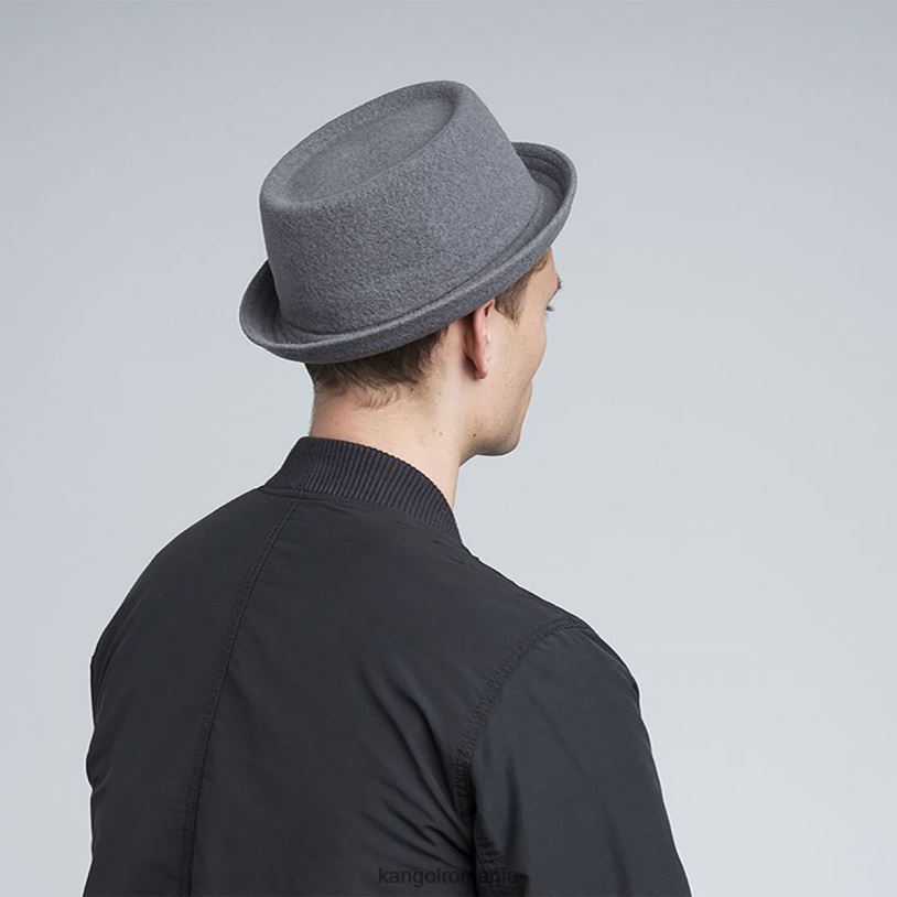 articole pentru cap | Kangol unisex gri ardezie mowbray de lână 0VJ20799