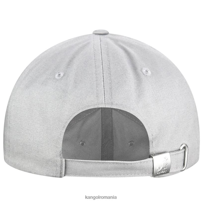 articole pentru cap | Kangol unisex gri baseball reglabil din bumbac 0VJ20333