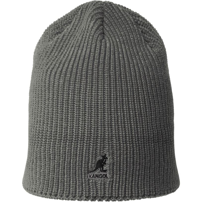 articole pentru cap | Kangol unisex gri beanie cardinal cu două căi 0VJ20863