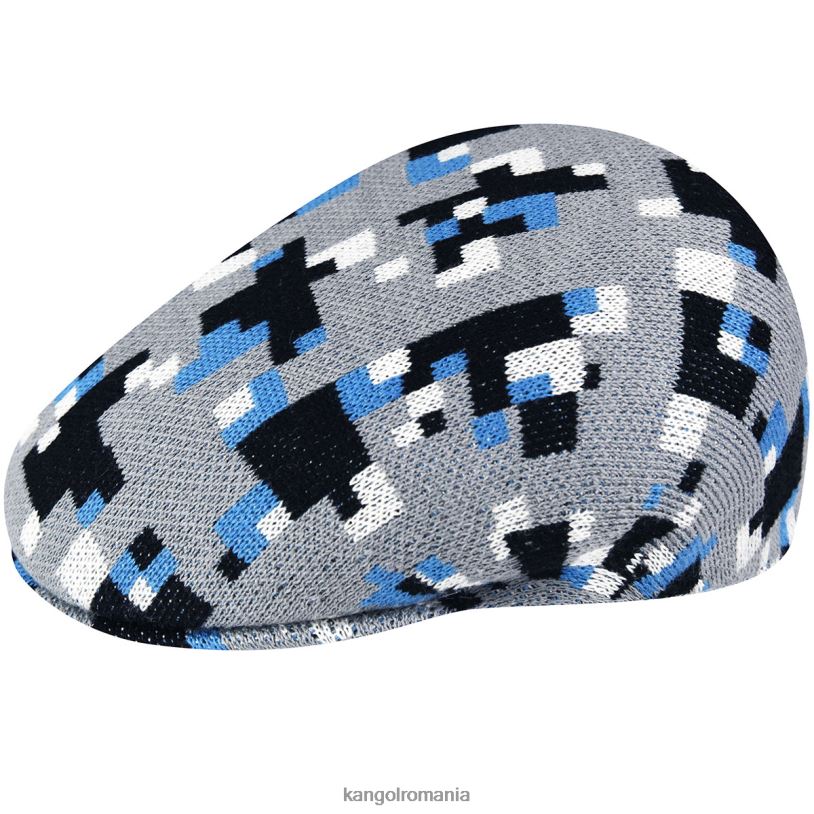 articole pentru cap | Kangol unisex gri/negru carouri pixelate 504 0VJ2052