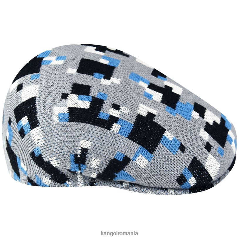 articole pentru cap | Kangol unisex gri/negru carouri pixelate 504 0VJ2052