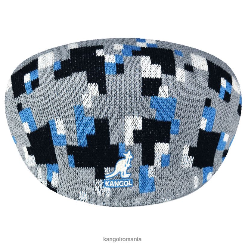 articole pentru cap | Kangol unisex gri/negru carouri pixelate 504 0VJ2052