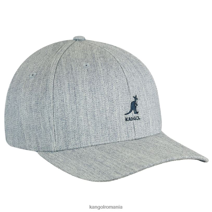 articole pentru cap | Kangol unisex ht. albastru baseball flexfit din lână 0VJ20320