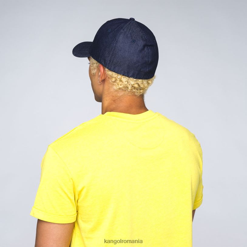 articole pentru cap | Kangol unisex indigo șapcă de baseball din denim 0VJ20335