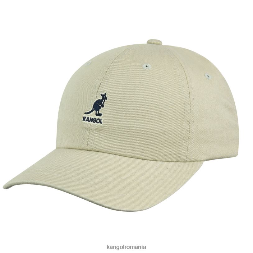 articole pentru cap | Kangol unisex kaki baseball spălat 0VJ20338
