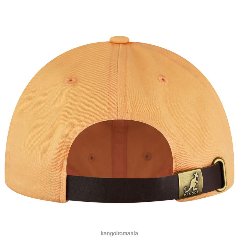 articole pentru cap | Kangol unisex lapte de papaya baseball spălat 0VJ20349