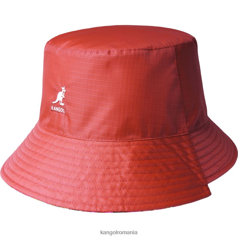articole pentru cap | Kangol unisex lapte de papaya floral găleată florală reversibilă 0VJ20457