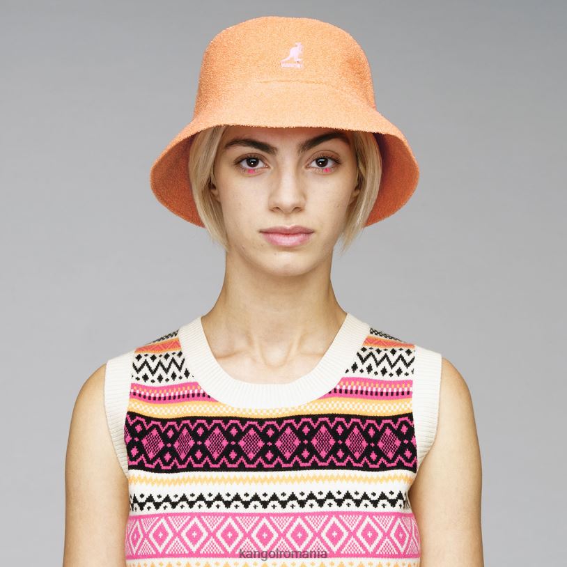 articole pentru cap | Kangol unisex lapte de papaya găleată pentru bermude 0VJ20632