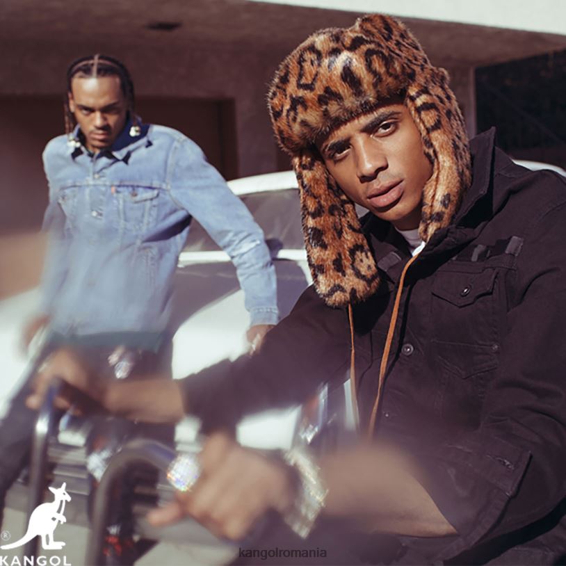 articole pentru cap | Kangol unisex leopard capcană de leopard 0VJ20825