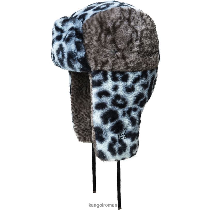 articole pentru cap | Kangol unisex liliac/cărbune înghețat capcană de blană sălbatică 0VJ20838
