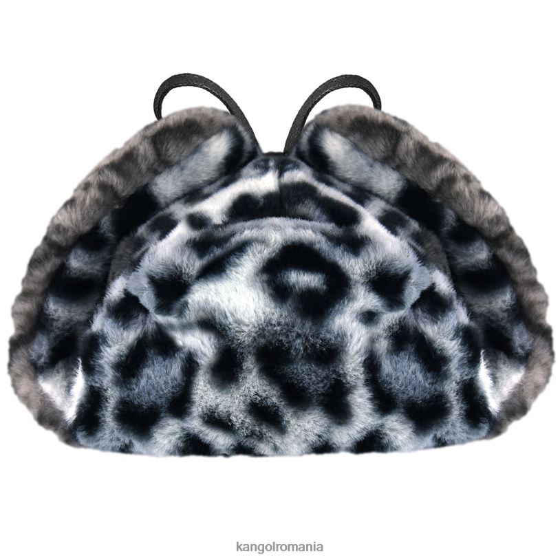articole pentru cap | Kangol unisex liliac/cărbune înghețat capcană de blană sălbatică 0VJ20838