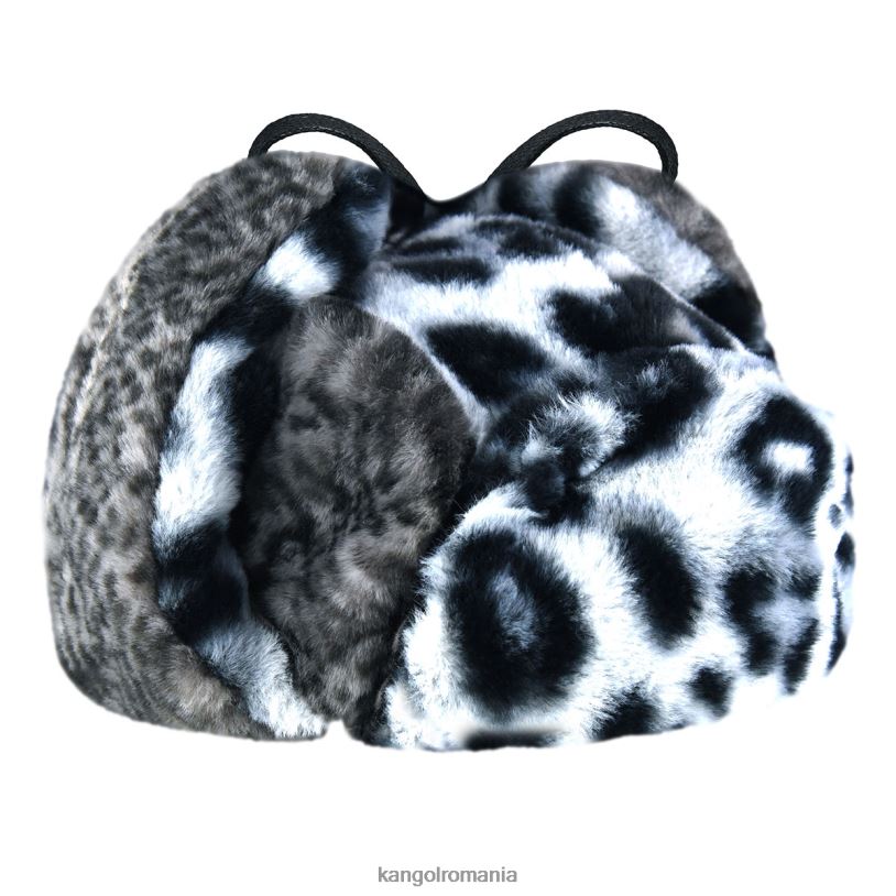 articole pentru cap | Kangol unisex liliac/cărbune înghețat capcană de blană sălbatică 0VJ20838