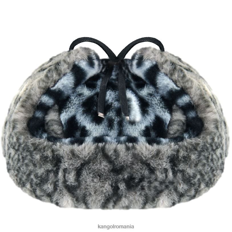 articole pentru cap | Kangol unisex liliac/cărbune înghețat capcană de blană sălbatică 0VJ20838