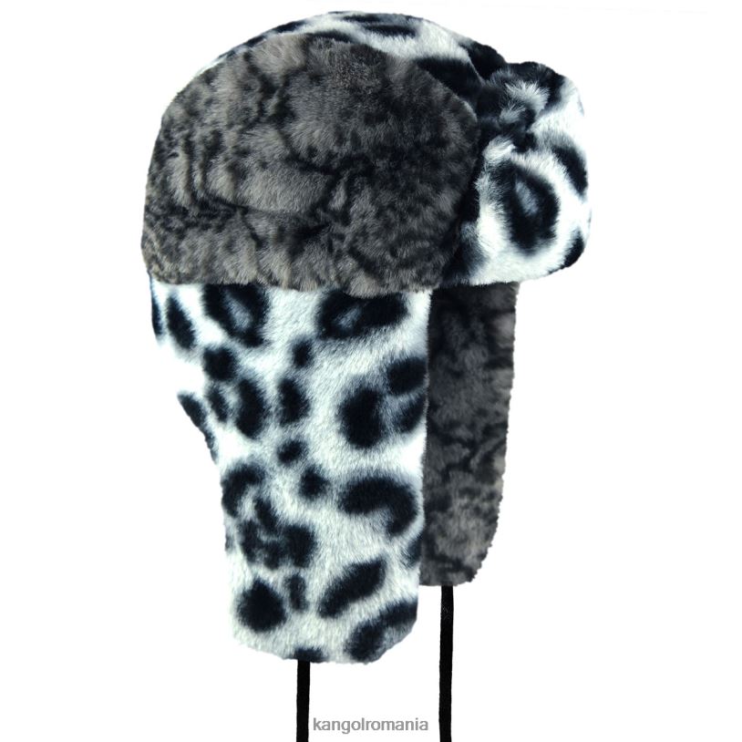 articole pentru cap | Kangol unisex liliac/cărbune înghețat capcană de blană sălbatică 0VJ20838