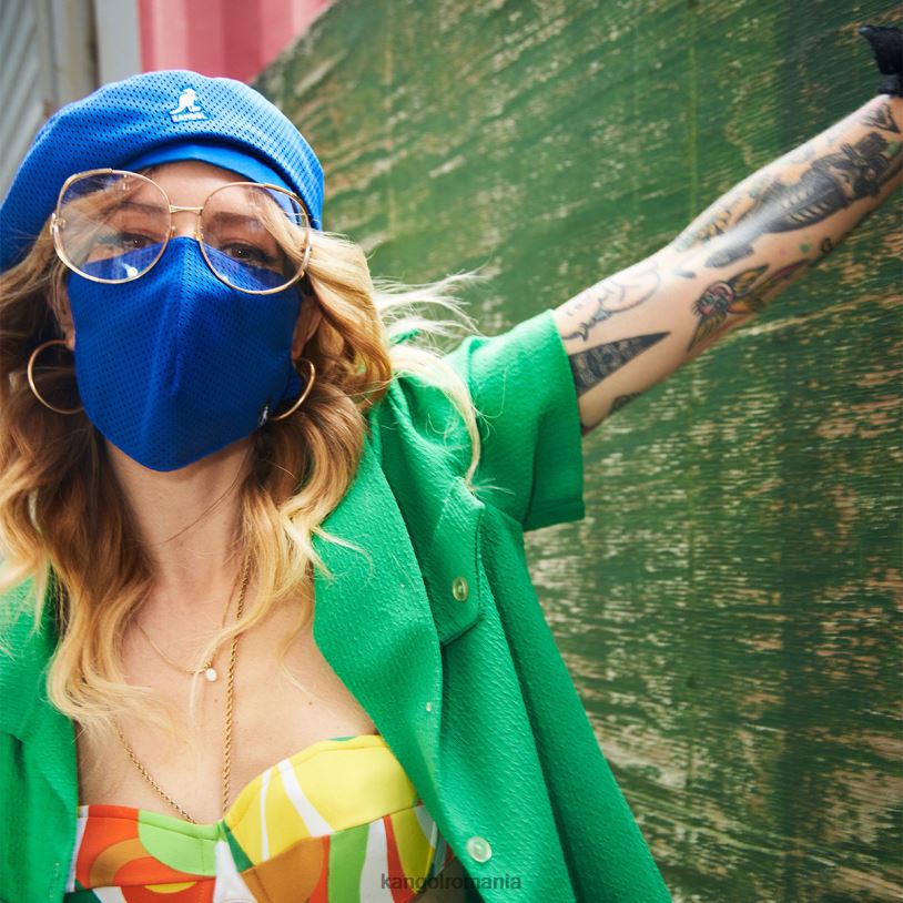 articole pentru cap | Kangol unisex măsline coordonate masca bereta 0VJ20421