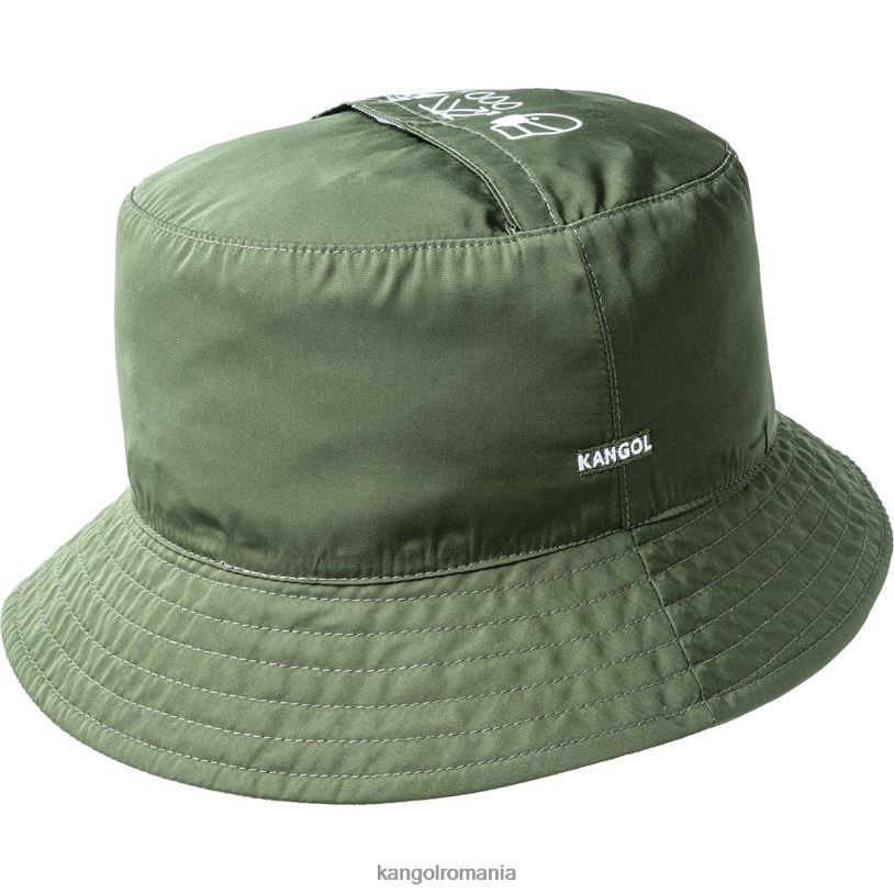 articole pentru cap | Kangol unisex măsline coordonate masca găleată 0VJ20669