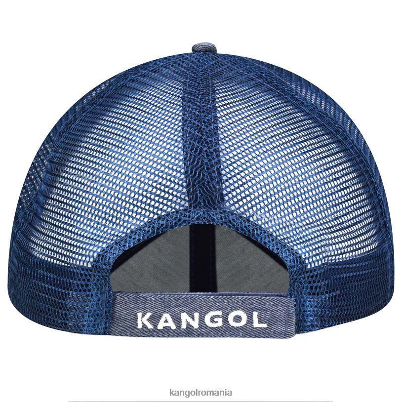 articole pentru cap | Kangol unisex marina baseball din plasă de bumbac învechit 0VJ20292