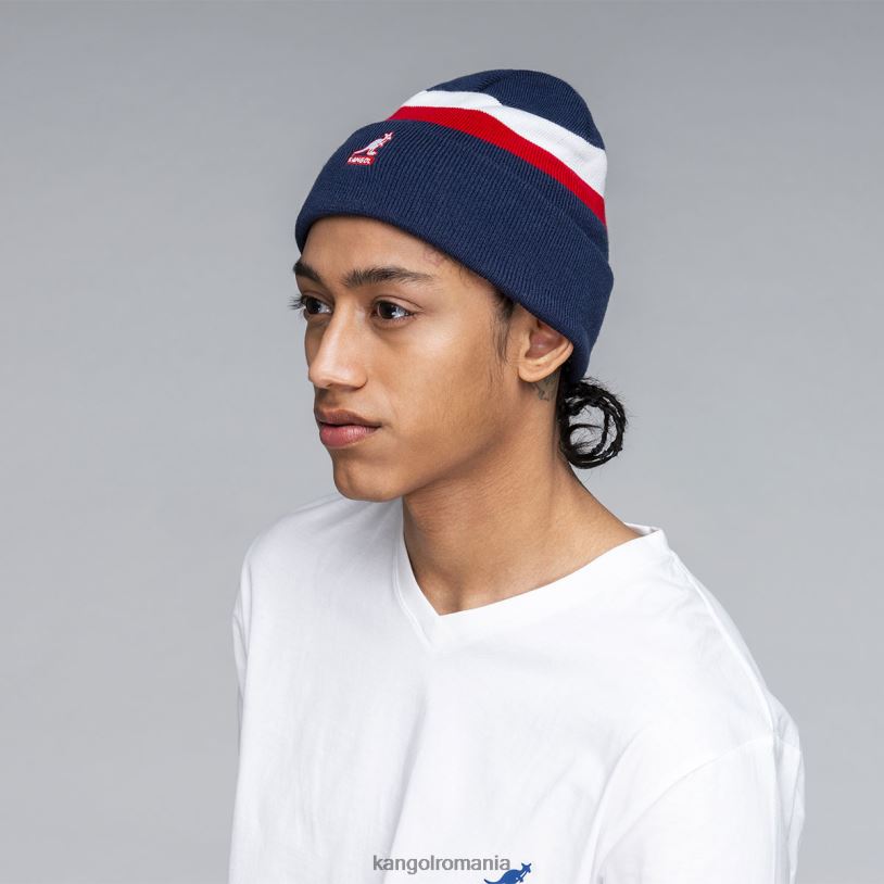 articole pentru cap | Kangol unisex marina beanie cu dungi duble 0VJ20821