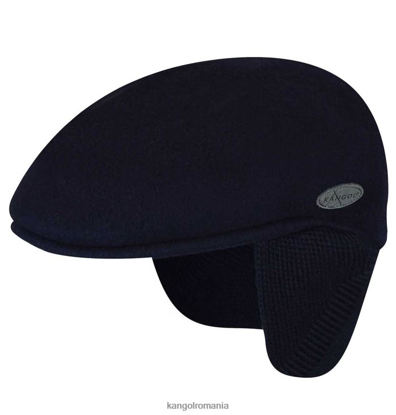 articole pentru cap | Kangol unisex marina lână 504 clapă pentru urechi 0VJ20151