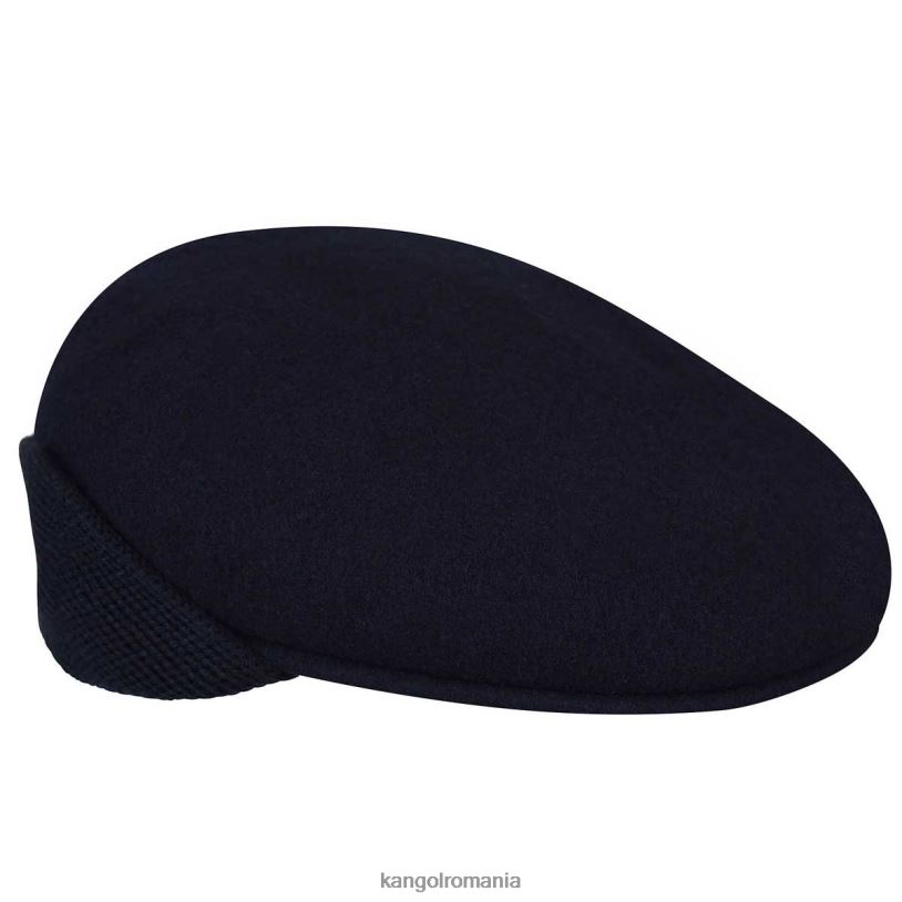 articole pentru cap | Kangol unisex marina lână 504 clapă pentru urechi 0VJ20151