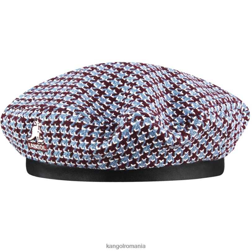 articole pentru cap | Kangol unisex maro/albastru beretă grilă dentară 0VJ20425