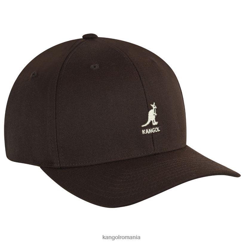 articole pentru cap | Kangol unisex maro baseball flexfit din lână 0VJ20315