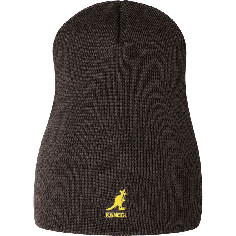 articole pentru cap | Kangol unisex maro turbă trage manșetă acrilică 0VJ20849
