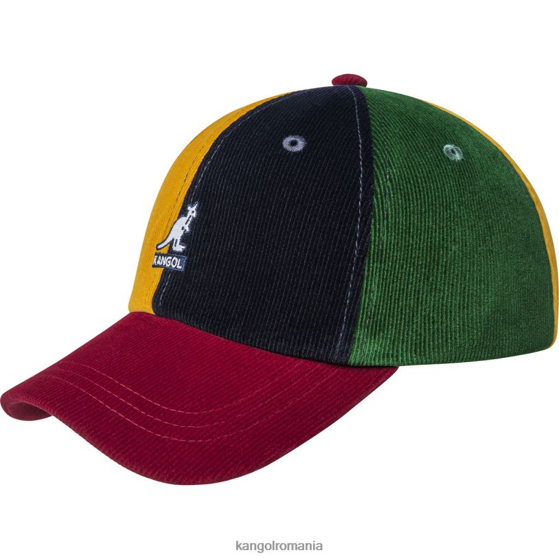 articole pentru cap | Kangol unisex multi roșu contrast pops baseball 0VJ20367